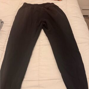 Nike Men's Black Cuffed sweatpants